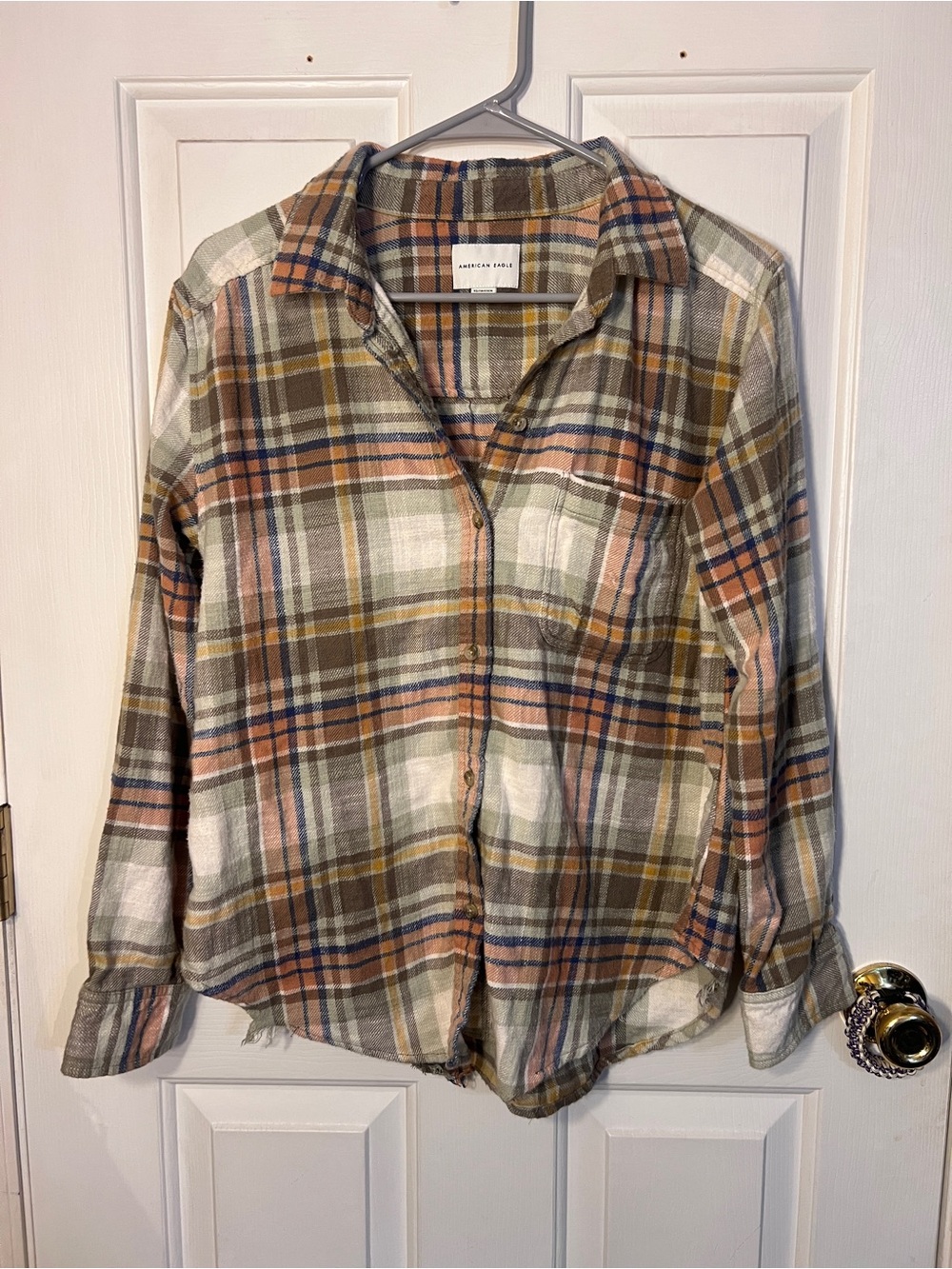 AE Flannel Button Up